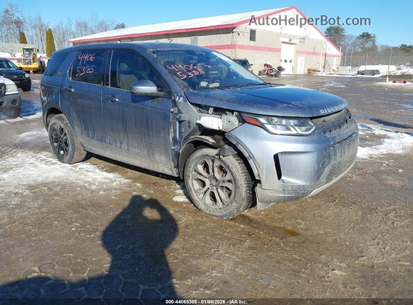 SALCJ2FX7LH879506 2020 LAND ROVER DISCOVERY SPORT Blue Przód prawy