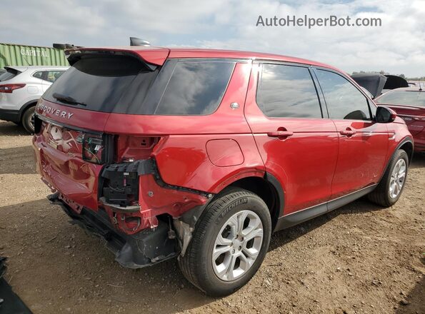 SALCJ2FX7NH905959 2022 LAND ROVER DISCOVERY Красный Задняя правая четверть