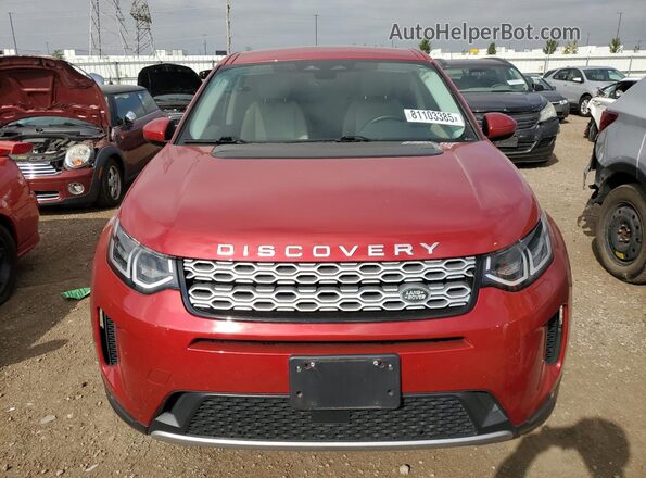 SALCJ2FX7NH905959 2022 LAND ROVER DISCOVERY Красный Вид спереди