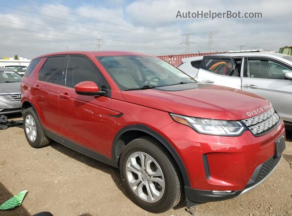 SALCJ2FX7NH905959 2022 LAND ROVER DISCOVERY Красный Передняя правая четверть