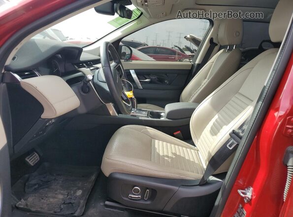 SALCJ2FX7NH905959 2022 LAND ROVER DISCOVERY Красный Вид салона спереди