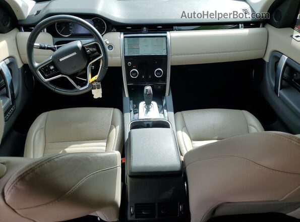 SALCJ2FX7NH905959 2022 LAND ROVER DISCOVERY Красный Вид панели приборов