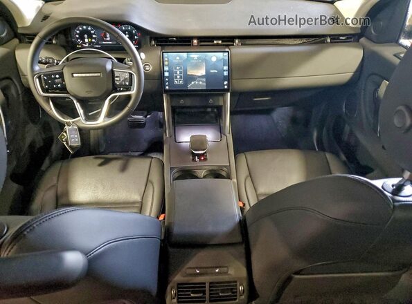 SALCJ2FX7SH356341 2025 LAND ROVER DISCOVERY Black Dashboard view