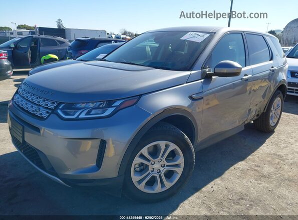 SALCJ2FX9LH852520 2020 LAND ROVER DISCOVERY SPORT Gray Передня ліва чверть