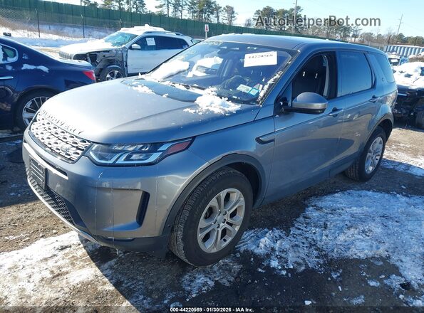 SALCJ2FX9MH903483 2021 LAND ROVER DISCOVERY SPORT Серый Передняя левая четверть