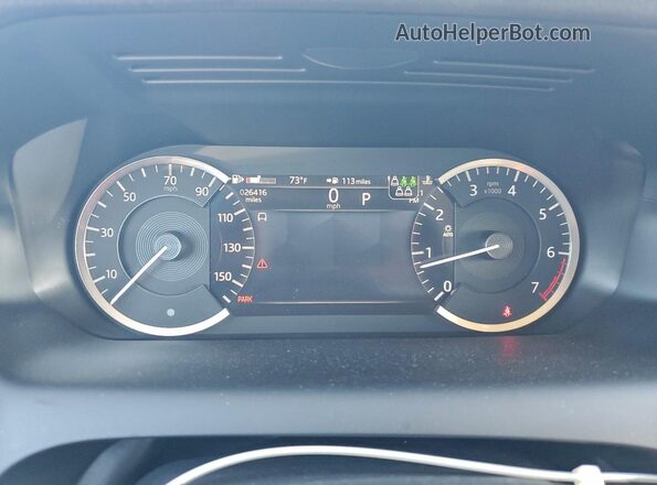 SALCJ2FX9PH321694 2023 LAND ROVER DISCOVERY Gray Vista del cuadro de instrumentos