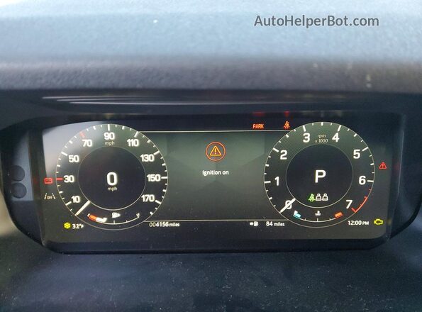 SALCL2FX0RH351910 2024 LAND ROVER DISCOVERY Серебряный Вид щитка приборов