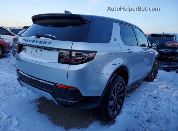 SALCL2FX0RH351910 2024 LAND ROVER DISCOVERY Серебряный Задняя правая четверть