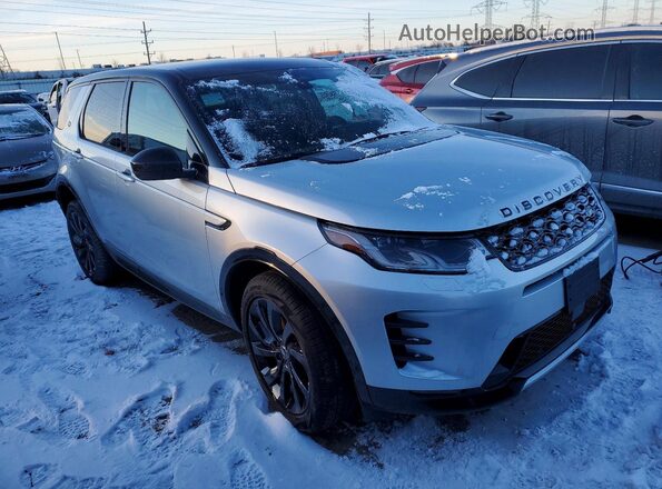 SALCL2FX0RH351910 2024 LAND ROVER DISCOVERY Серебряный Передняя правая четверть
