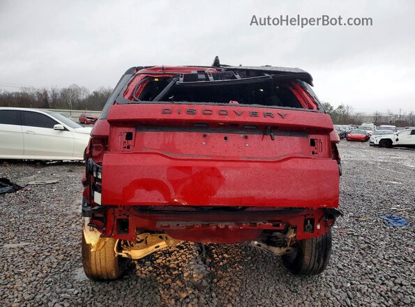 SALCL2FX7MH887892 2021 LAND ROVER DISCOVERY Red Вид ззаду