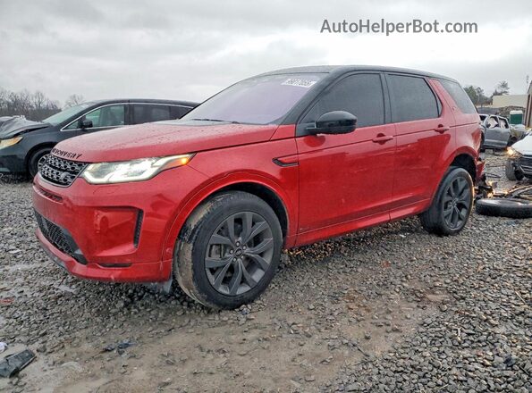 SALCL2FX7MH887892 2021 LAND ROVER DISCOVERY Red Передня ліва чверть