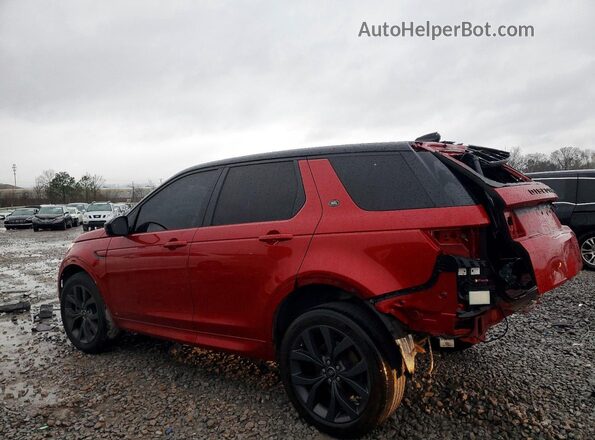 SALCL2FX7MH887892 2021 LAND ROVER DISCOVERY Red Задня ліва чверть