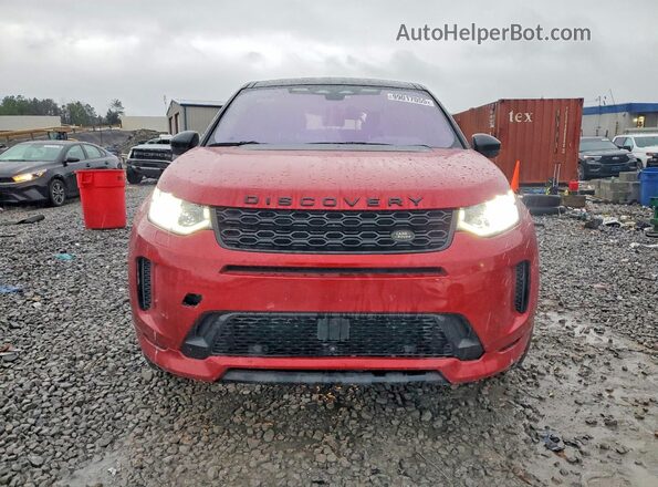 SALCL2FX7MH887892 2021 LAND ROVER DISCOVERY Red Вид спереду