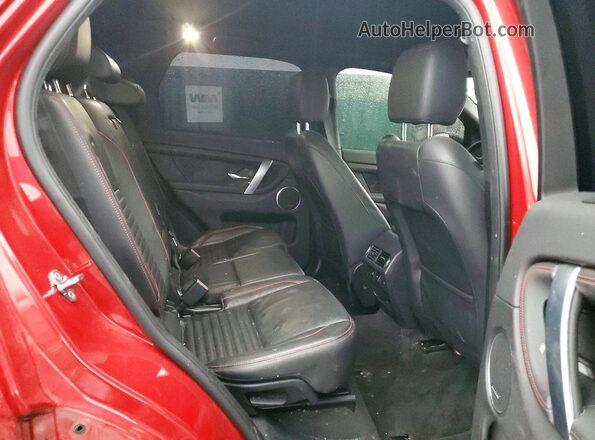 SALCL2FX7MH887892 2021 LAND ROVER DISCOVERY Red Вид задньої частини салону