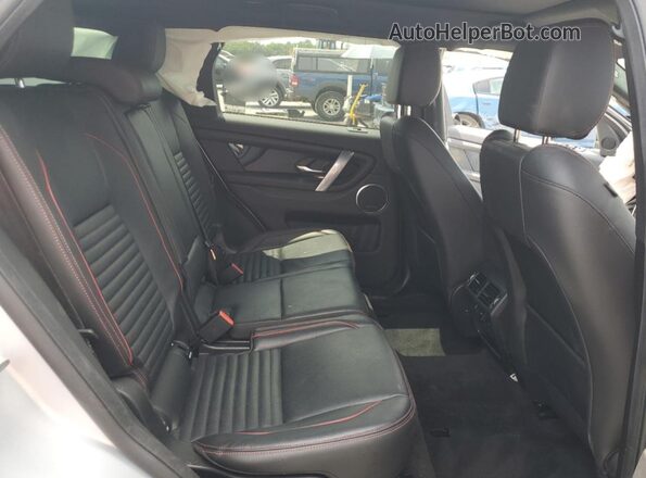 SALCL2FX8MH888954 2021 LAND ROVER DISCOVERY Silver Widok wnętrza z tyłu