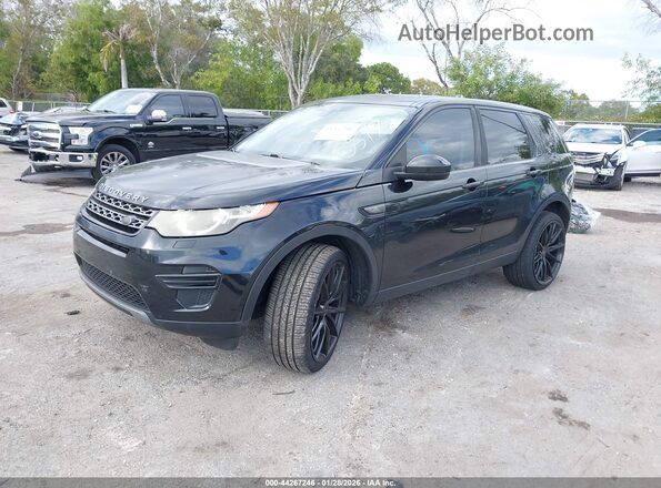 SALCP2BG3GH590519 2016 LAND ROVER DISCOVERY SPORT Black Przód lewy