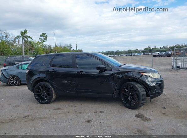 SALCP2BG3GH590519 2016 LAND ROVER DISCOVERY SPORT Black Widok z przodu