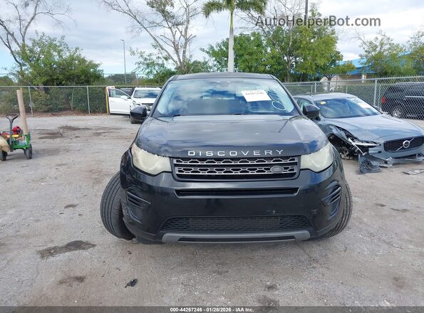 SALCP2BG3GH590519 2016 LAND ROVER DISCOVERY SPORT Black Widok deski rozdzielczej