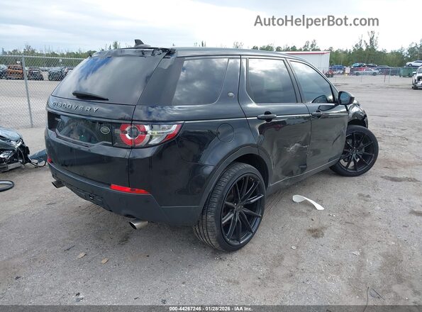SALCP2BG3GH590519 2016 LAND ROVER DISCOVERY SPORT Black Tył prawy