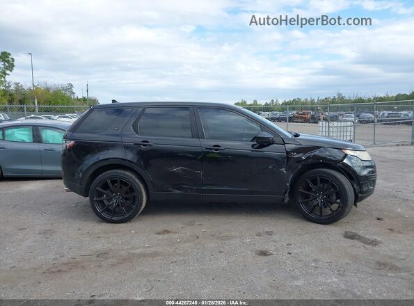 SALCP2BG3GH590519 2016 LAND ROVER DISCOVERY SPORT Black Widok zestawu wskaźników
