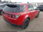 2016 Land Rover Discovery Sport Se Красный vin: SALCP2BG4GH575821