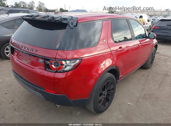 SALCP2BG4GH575821 2016 LAND ROVER DISCOVERY SPORT Красный Задняя правая четверть