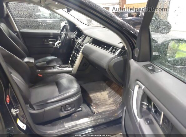 SALCP2BG5HH657428 2017 LAND ROVER DISCOVERY SPORT Black Вид салону спереду