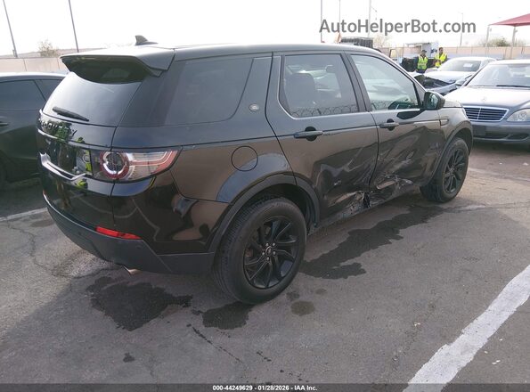 SALCP2BG9GH625323 2016 LAND ROVER DISCOVERY SPORT Black Tył prawy
