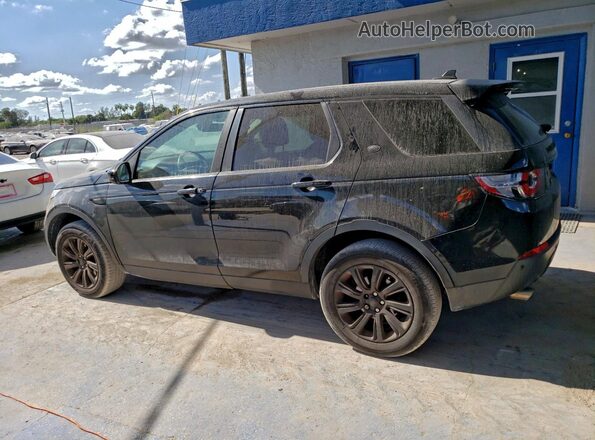 SALCP2BGXGH629915 2016 LAND ROVER DISCOVERY Черный Задняя левая четверть