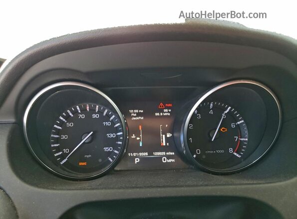 SALCP2BGXGH629915 2016 LAND ROVER DISCOVERY Черный Вид щитка приборов