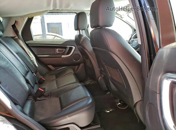 SALCP2BGXGH629915 2016 LAND ROVER DISCOVERY Черный Вид задней части салона