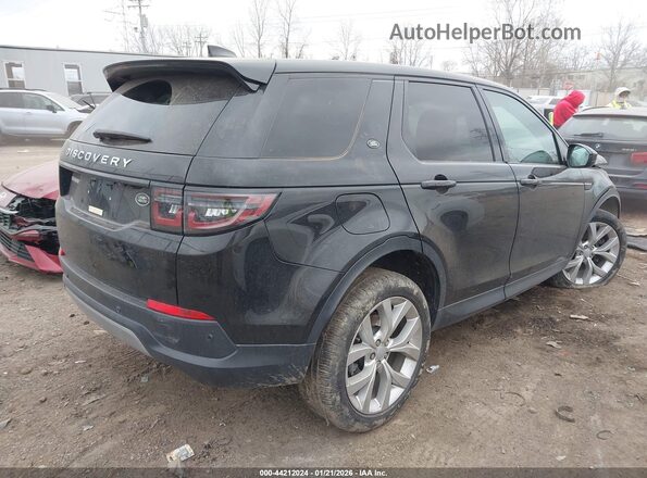 SALCP2FX0PH322652 2023 LAND ROVER DISCOVERY SPORT Черный Задняя правая четверть