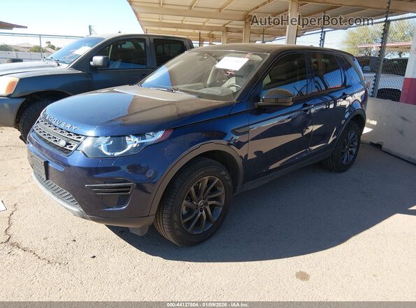 SALCP2FX1KH790737 2019 LAND ROVER DISCOVERY SPORT Blue Передня ліва чверть