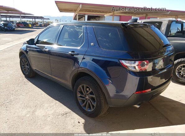 SALCP2FX1KH790737 2019 LAND ROVER DISCOVERY SPORT Blue Задня ліва чверть