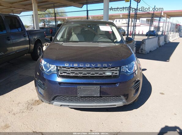SALCP2FX1KH790737 2019 LAND ROVER DISCOVERY SPORT Blue Вид щитка приладів