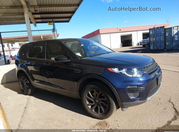SALCP2FX1KH790737 2019 LAND ROVER DISCOVERY SPORT Blue Вид задньої частини салону