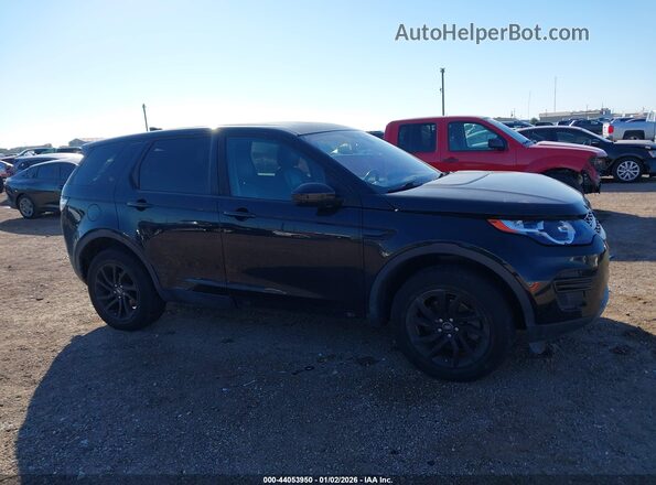 SALCP2FX1KH826099 2019 LAND ROVER DISCOVERY SPORT Black Widok wnętrza z tyłu