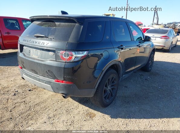 SALCP2FX1KH826099 2019 LAND ROVER DISCOVERY SPORT Black Tył prawy
