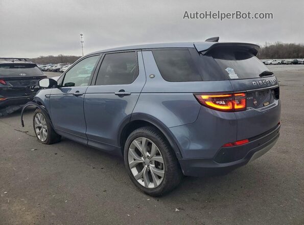 SALCP2FX4MH889846 2021 LAND ROVER DISCOVERY Синий Задняя левая четверть