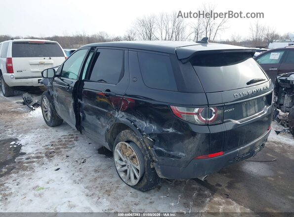 SALCR2BG5GH587972 2016 LAND ROVER DISCOVERY SPORT Черный Задняя левая четверть