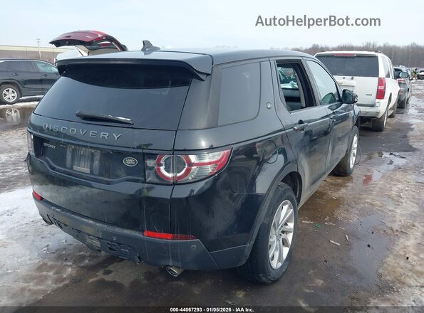 SALCR2BG5GH587972 2016 LAND ROVER DISCOVERY SPORT Черный Задняя правая четверть