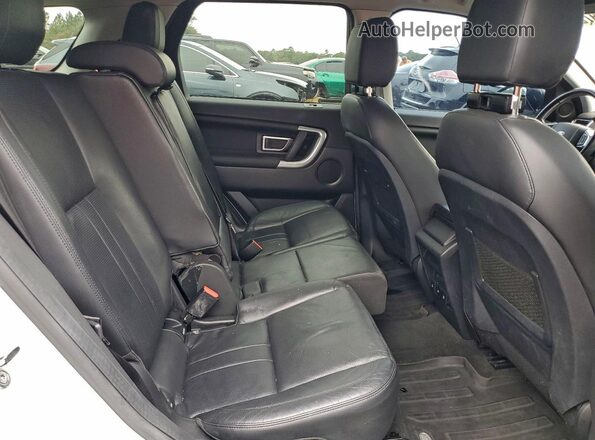 SALCR2FX6KH785706 2019 LAND ROVER DISCOVERY Белый Вид задней части салона