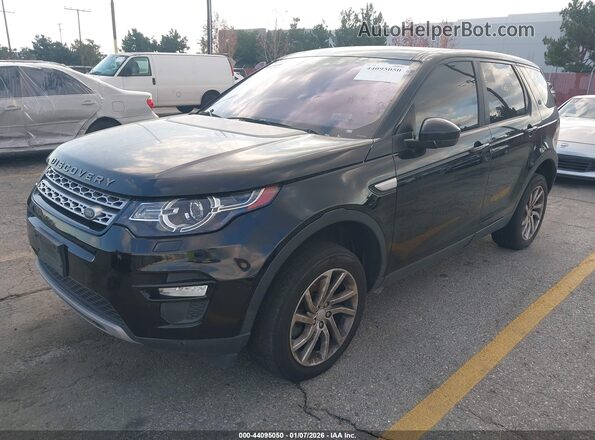 SALCR2RX3JH744332 2018 LAND ROVER DISCOVERY SPORT Черный Передняя левая четверть