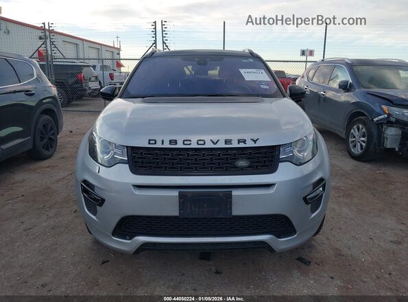 SALCR2RX7JH730109 2018 LAND ROVER DISCOVERY SPORT Серебряный Вид щитка приборов