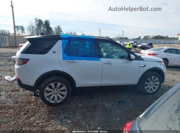 SALCT2BG1GH594063 2016 LAND ROVER DISCOVERY SPORT White Widok wnętrza z tyłu