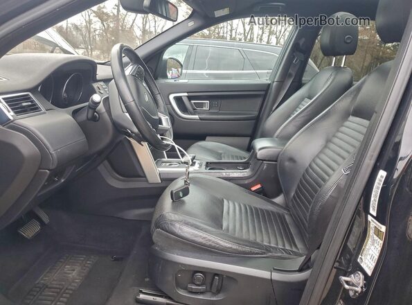 SALCT2BG2GH553635 2016 LAND ROVER DISCOVERY Черный Вид салона спереди