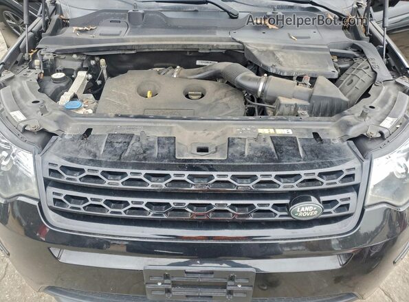 SALCT2BG2GH553635 2016 LAND ROVER DISCOVERY Черный Вид задней части салона