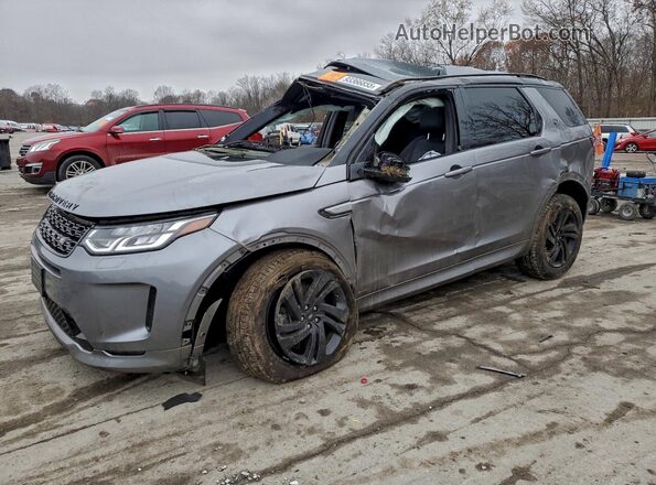 SALCT2FX4MH891110 2021 LAND ROVER DISCOVERY Gray Vista tres cuartos delantera izquierda