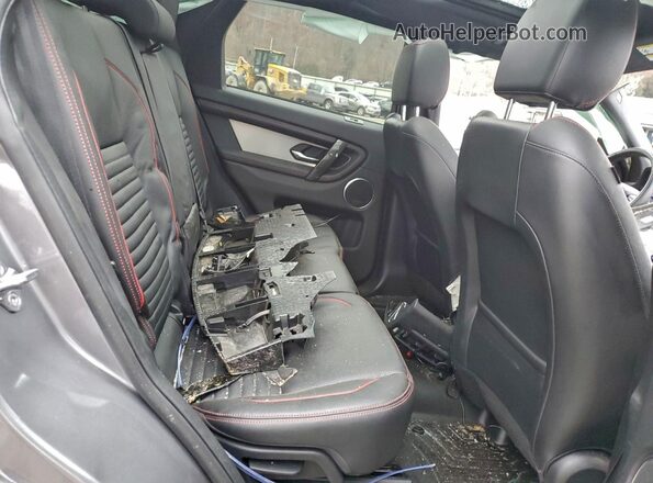 SALCT2FX4MH891110 2021 LAND ROVER DISCOVERY Gray Vista interior trasera