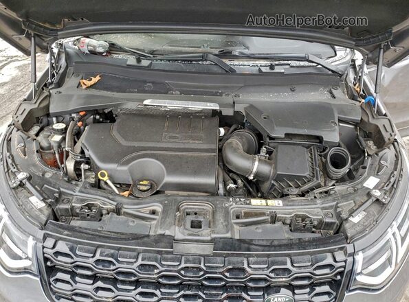 SALCT2FX4MH891110 2021 LAND ROVER DISCOVERY Gray Vista del compartimento del motor